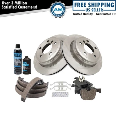 Kit de pastillas de freno trasero y rotor para BMW 428i Gran Coupé 2015 Foto 1 de 4