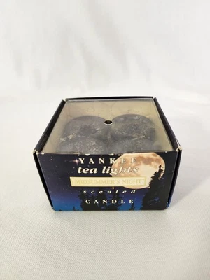 Yankee Candle MIDSUMMERS NIGHT 8 paquetes Fragancia Perfumada TÉ LIGHT Velas  Foto 1 de 4