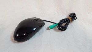 Logitech m-sbf90 Optical Wired PS/2 Scroll Mouse - Black - Picture 1 of 10