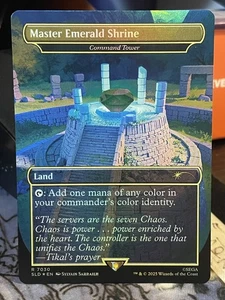 Master Emerald Shrine Command Tower FOIL #7030 NM/M MTG Magic Secret Lair Sonic - Bild 1 von 1