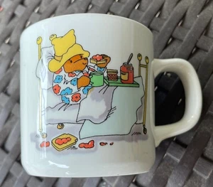 VINTAGE COALPORT PADDINGTON BEAR CHILDS MUG Breakfast 3” Tall - Picture 1 of 6