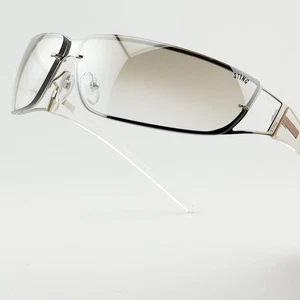 Vintage Sting UNIQUE Sunglasses RARE model 338M col. 579X Transparent Arm - Picture 1 of 9