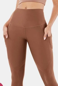 Fanka Body Sculpt 7/8-Leggings mit Seitentasche hoher Bund Damen Größe M - Bild 1 von 18