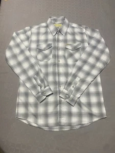 Dixxon Flannel Co Travis Tritt Set in Stone Herren Large Tall weiß/grau gebraucht, in einwandfreiem Zustand - Bild 1 von 6