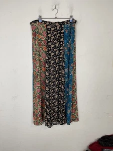 Natural Life Palazzohose Damen XL mehrfarbig Blumen Viskose weites Bein - Bild 1 von 10