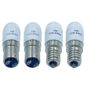 2Pcs Small Screw Bulb Small Pygmy Bulbs 1W Sewing Machine Light Bulb - Picture 1 of 10