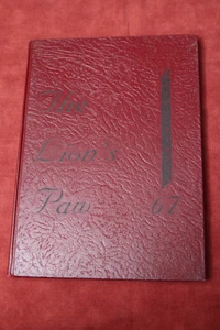 Anuario Granger High School 1967, Pata de León, Granger Texas - Imagen 1 de 6