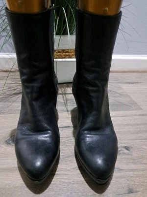 EUC Rocco P. Women's Black Ankle Boots US 6 EU 36.5 - Image 1 of 4