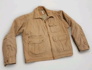 Duluth Trading Company Hombres XL Chaqueta Sherpa Forrada Tareas Granero Abrigo Envejecido  - Imagen 1 de 10