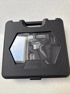 FERREX PRO 20V Schlagschrauber Bohrmaschine OHNE Akku OHNE Ladegerät - BARES GERÄT - KOFFER NEU - Bild 1 von 8