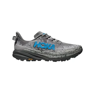 Men's Hoka Speedgoat 6 D Width Galactic Grey Hoka Blue - Picture 1 of 5