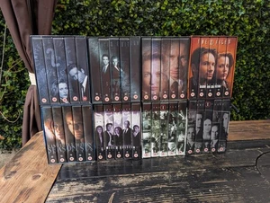 X-FILES Series VHS Seasons 2 to 9. Good Condition - Picture 1 of 9