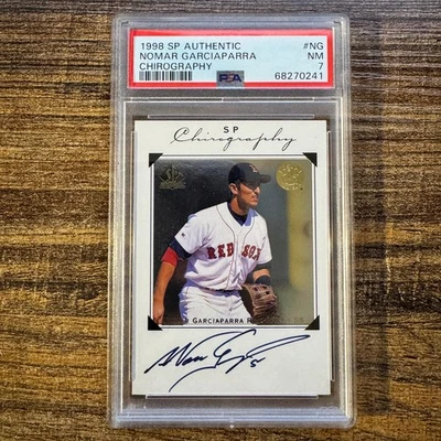 1998 Upper Deck SP Authentic Nomar Garciaparra Chirography Auto #NG Red Sox - Image 1 of 2