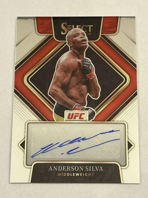 2022 Select UFC Anderson Silva Auto  - Image 1 of 2