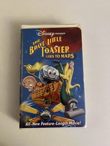 Disney's The Brave Little Toaster Goes to Mars VHS Tape Movie Clamshell - Picture 1 of 3