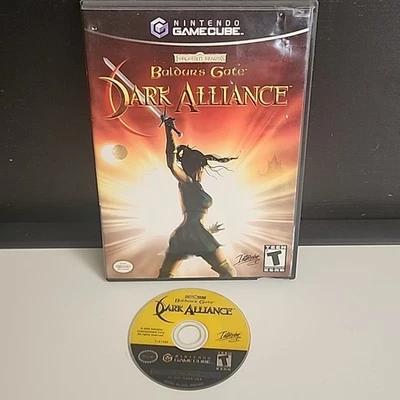 Baldur's Gate: Dark Alliance (Nintendo GameCube, 2002) No Manual - Free Ship! - Image 1 of 4