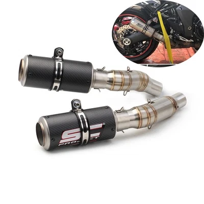 For Kawasaki Z1000 Ninja 1000 2010-2025 Exhaust Pipe Carbon Fiber Muffler Tips - Image 1 of 4