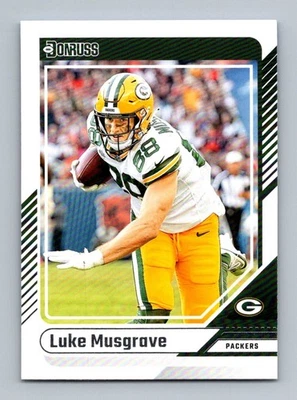 2024 Panini Donruss Football LUKE MUSGRAVE Base #251 Green Bay Packers - Image 1 of 2
