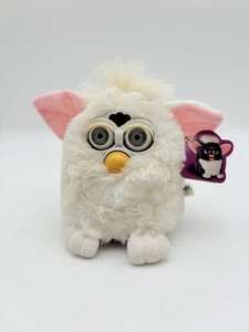 Vintage Furby White snowball Plush 1998 Tiger Electronic Interactive Not Working - Picture 1 of 11