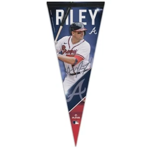 Austin Riley #27 Atlanta Braves Roll Up Premium Banderín 12"x30" WINCRAFT 👀 - Imagen 1 de 1