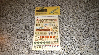 SET KIT DECALS ESCI N.89 AEREI  1:72 F-5A FREEDOM  NORTHROP NEW SIGILLATO SEALED - Immagine 1 di 2