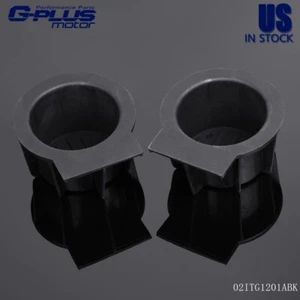1Pair Fit For F-150 Expedition Navigator Black Front Console Cup Holder Inserts - Picture 1 of 12