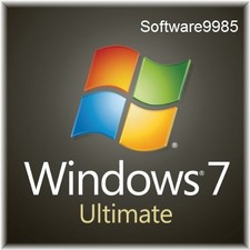 ORIGINAL WINDOWS 7 ULTIMATE 32 / 64BIT SP1  GENUINE LICENSE KEY SCRAP PC