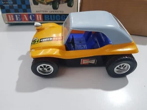 NON-FALL BUMP'N GO BEACH BUGGY + SCATOLO VINTAGE - Foto 1 di 15