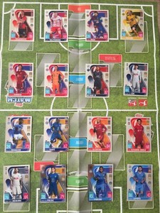 💥 MATCH ATTAX 2021/22 TOPPS CHROME CR CHROME PARALLEL FULL SET 💥 #CR 1 to CR16