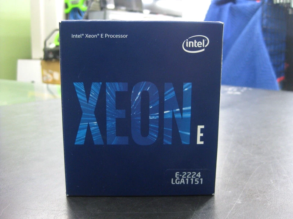 Intel E-2224 BX80684E2224 Xeon Quad-core 4 Core 3.40 GHz Processor - 8 MB L3