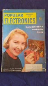 Vintage Popular Electronics Vol 8, No. 2 February 1958 - Picture 1 of 5