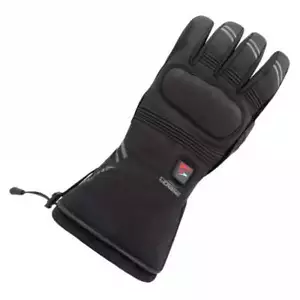 Richa Inferno V12 Heated Motorcycle Winter Leather Gloves Men Breathable - Black - Picture 1 of 2