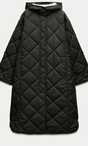 ZARA ZW COLLECTION WATER-REPELLENT PUFFER JACKET. SIZE L - Picture 1 of 8