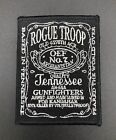 Rogue Troop Old 4/278Th Acr Jack Daniels Label Black Army Aviation Patch Oef Oif