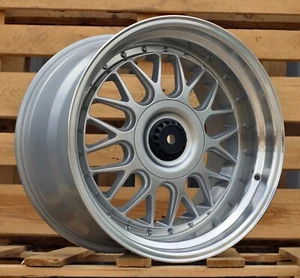 4X 18" BBS LM Style Deep Dish Felgen 9,5J + 11J für BMW E34 E38 E39 E60 E61 - Bild 1 von 7