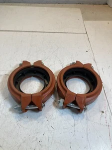 2 NEW SCI Reducing Coupling EPDM Gasket Orange 4" x 3" 65RC3040030 (M2) - Picture 1 of 2