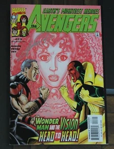 Avengers (1998 3ª Serie) #23 Firmado por el Artista de Portada George Pérez - Imagen 1 de 3