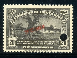 COSTA RICA ABNCo SPECIMEN: MENA #S136 20c Guanacaste Annexation Issue $$$ - Picture 1 of 1