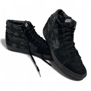 VANS Star Wars Sk8-Hi Darth Vader Stormtrooper Dark Side Black Sneakers Men 11 - Picture 1 of 8