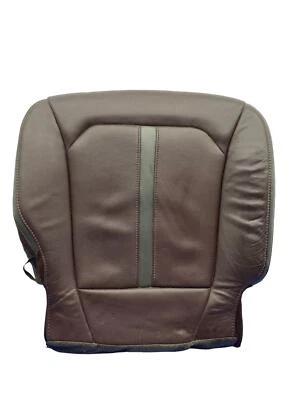 Ford F150 2015-2020 OEM asiento delantero derecho inferior con cuero negro térmico *pliegues* Foto 1 de 4