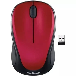 SEALED--Logitech M310 RED 3-Button Wireless USB Optical Mouse w/NANO Receiver - Picture 1 of 2