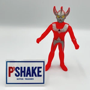 Vintage Ultraman Taro Sofubi Soft Vinyl Figure Bandai Popy Kingzaurus Japan 1980 - Picture 1 of 11