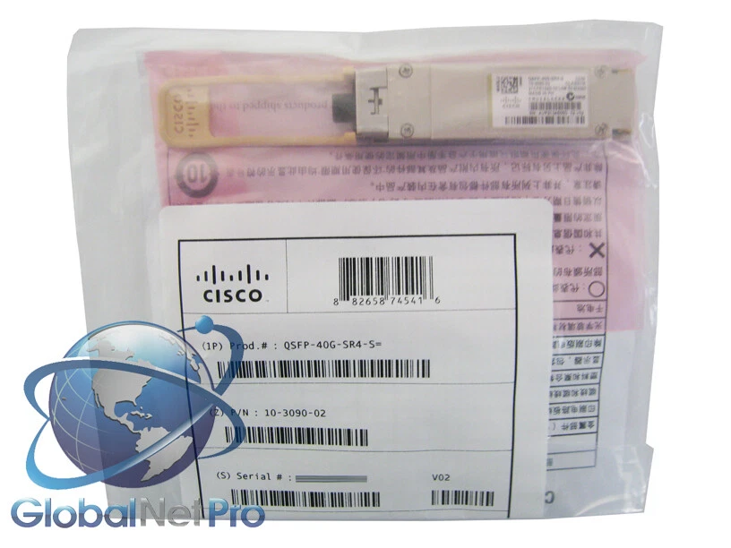 NEW SEALED GENUINE CISCO QSFP-40G-SR4-S - 40GBASE-SR4 QSFP MPO - LIFETIME WARRAN - Image 1 of 1