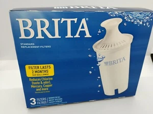 BRITA 35503 REPLACEMENT FILTERS - 3 FILTERS UPC:060258355031 - Picture 1 of 5