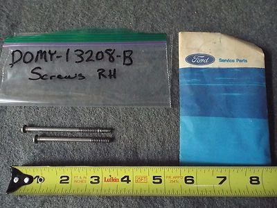 Новые из старых запасов винты объектива парковочной лампы R 1970 70 Mercury Monterey указатель поворота свет/гриль - Изображение 1 из 4