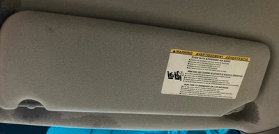 Toyota Sienna 2008 OEM parasol lateral derecho pasajero gris 2005-2010 Foto 1 de 2