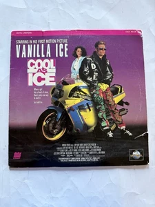 Vanilla Ice Cool As Ice 1991 Laserdisc Fully Tested No Rot - Imagen 1 de 6