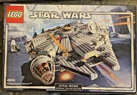 Vintage LEGO Star Wars: Millennium Falcon 4504  Box ONLY!!
