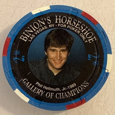 Binion's Horseshoe World Series of Poker 1994 $2,50 ficha de casino Las Vegas Nevada Foto 1 de 3