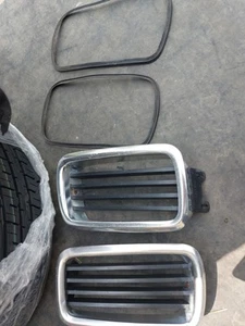BmW E24 Kidney Grill Set 1843527 1843528 E24 635CSI M TEC ALL MODELS  - Picture 1 of 24